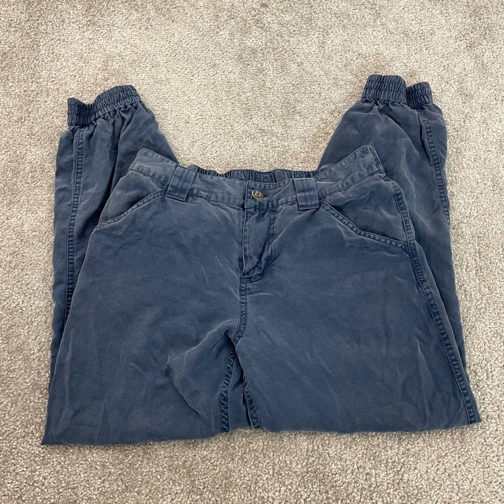 Patagonia Joggers Womens 2 Edge Win Tencel Twill Blue - Picture 4 of 12